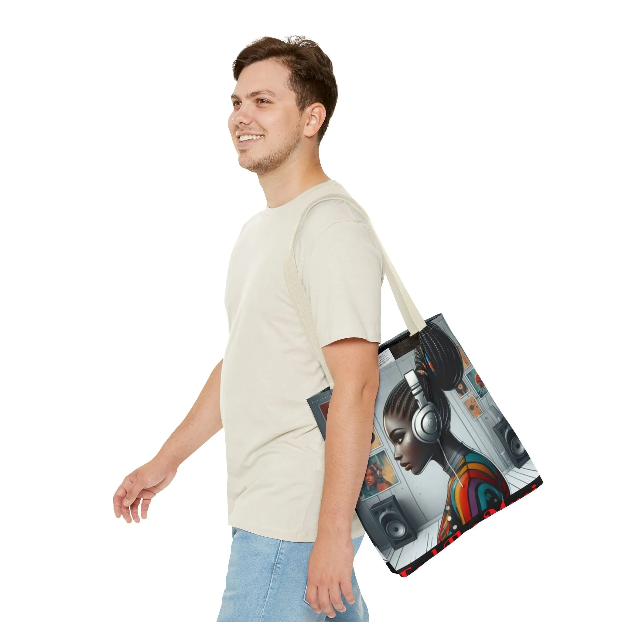 Feel The Music Tote Bag (AOP) #FM4