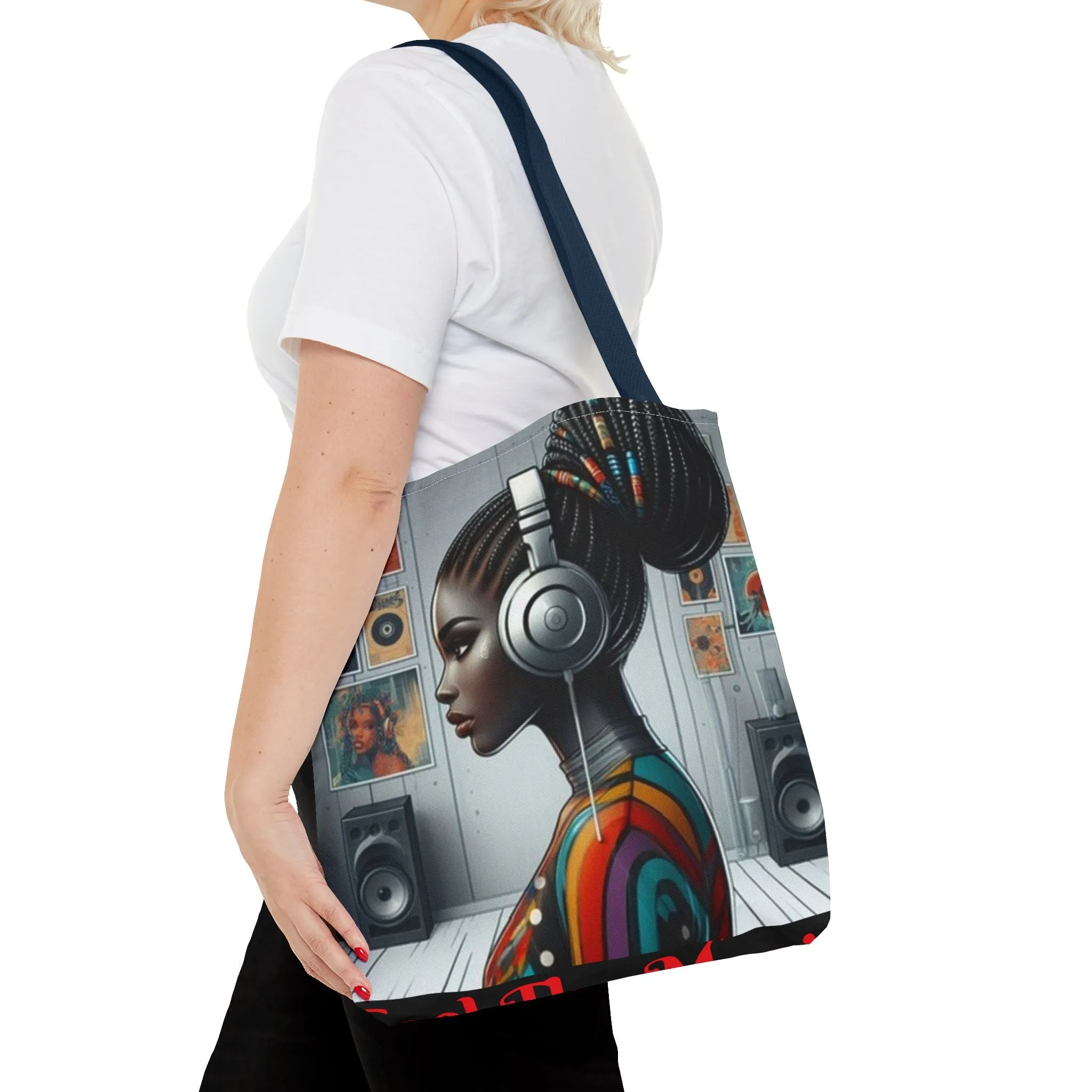 Feel The Music Tote Bag (AOP) #FM4