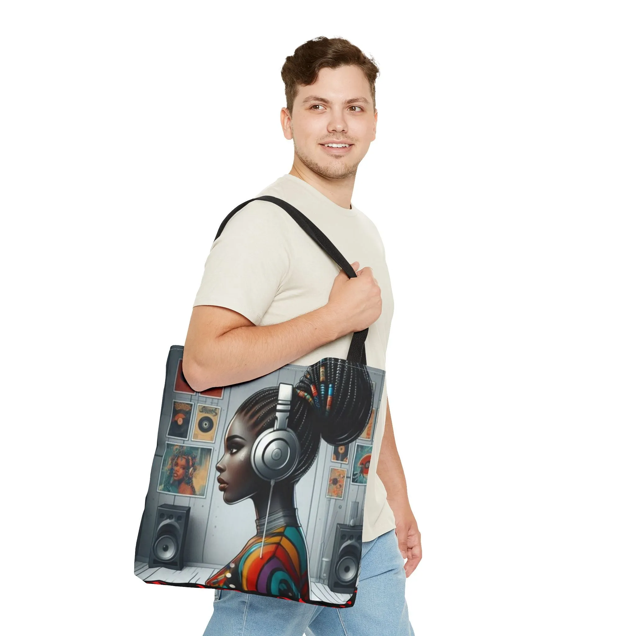 Feel The Music Tote Bag (AOP) #FM4
