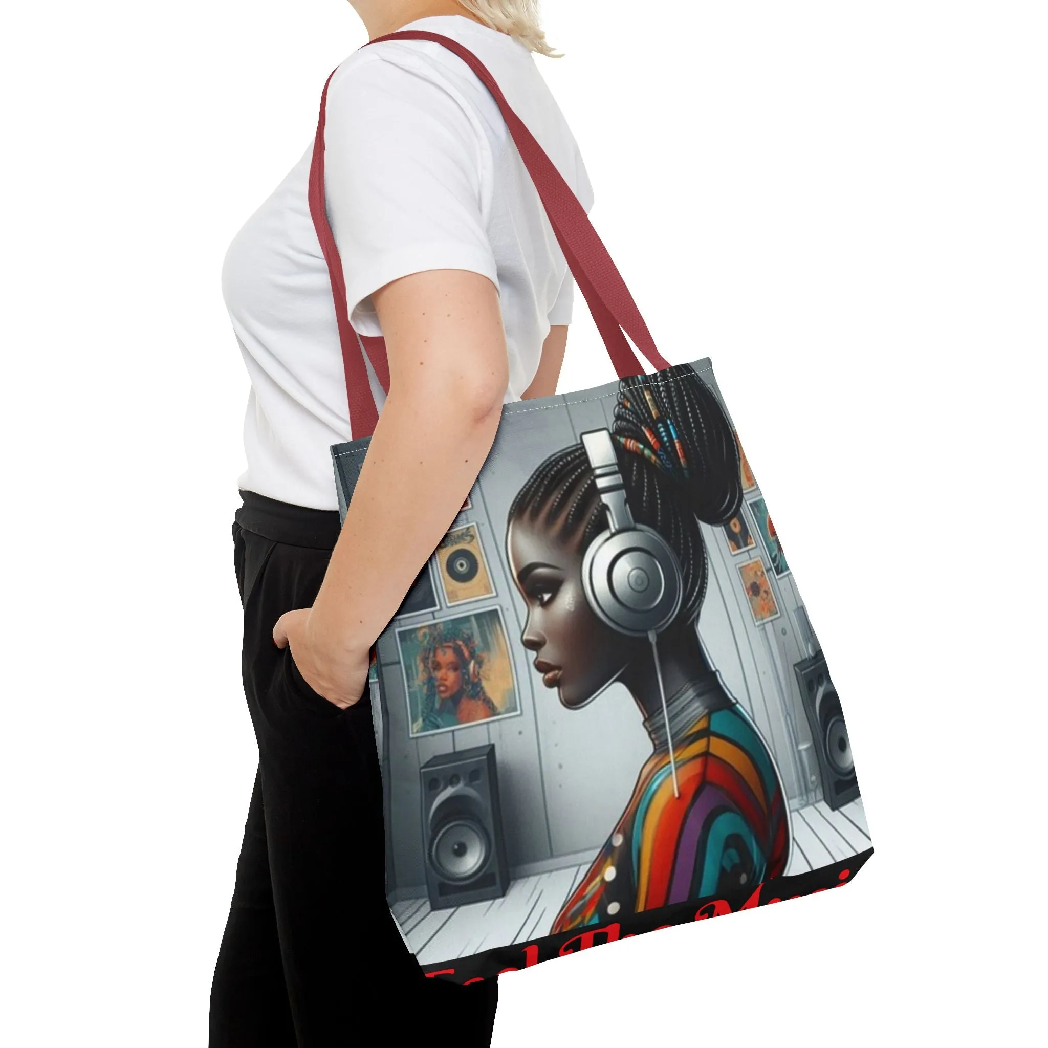 Feel The Music Tote Bag (AOP) #FM4