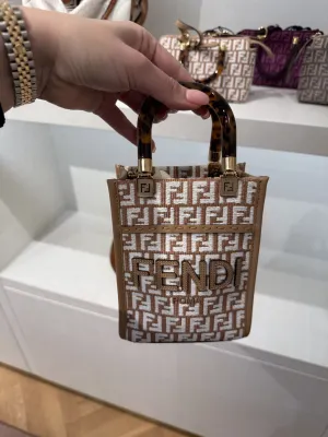 Fendi Mini Sunshine Tote Bag