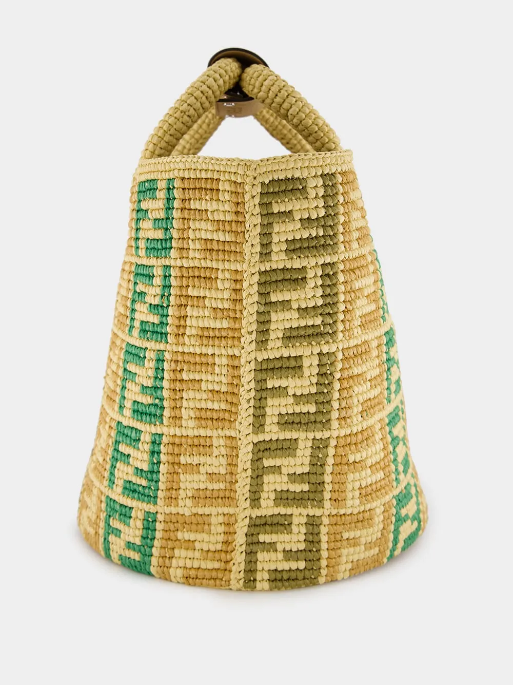FF Braided Raffia Shopper