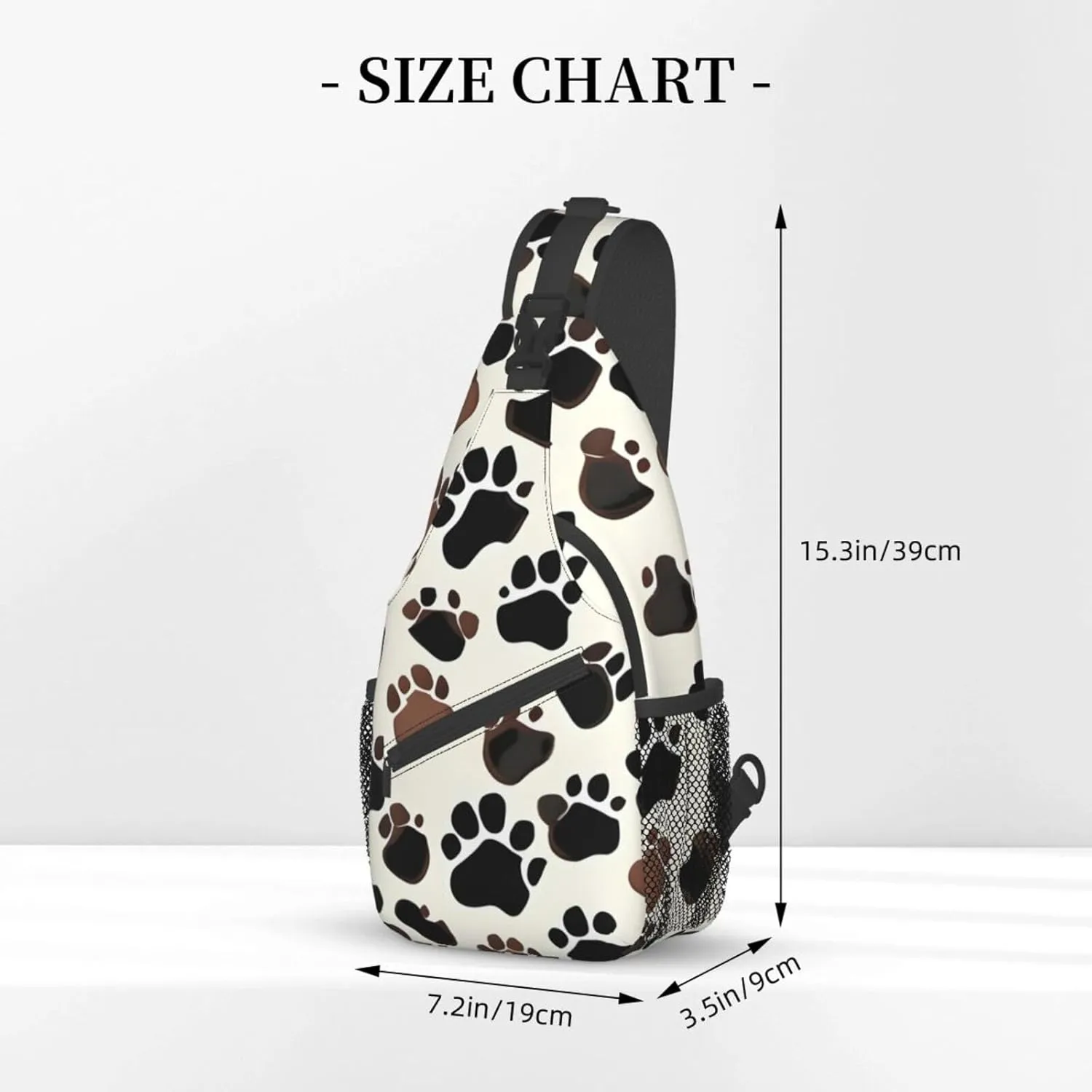 Fishing Lure Style Print Crossbody Sling Backpack For Women Men,Sling Bag Travel Hiking Chest Bag Daypack