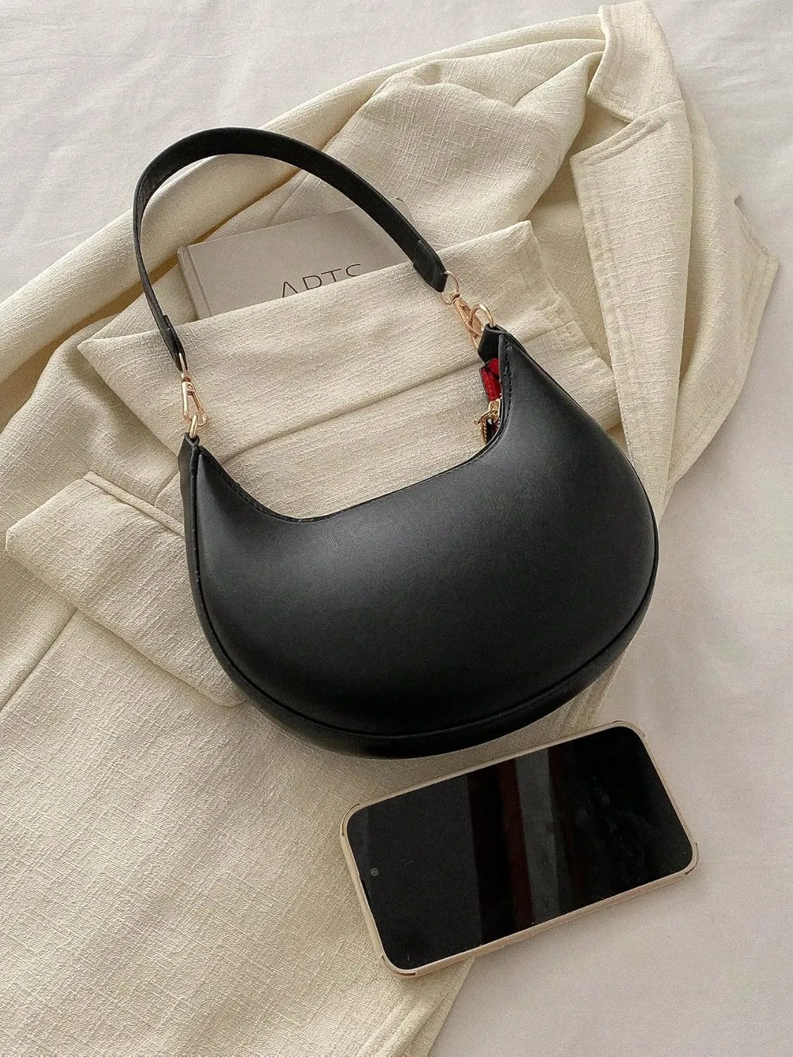 Floerns Women's Underarm Purse Cute Hobo Tote Handbag Shoulder Bags Mini Clutch Purse with Zipper Closure