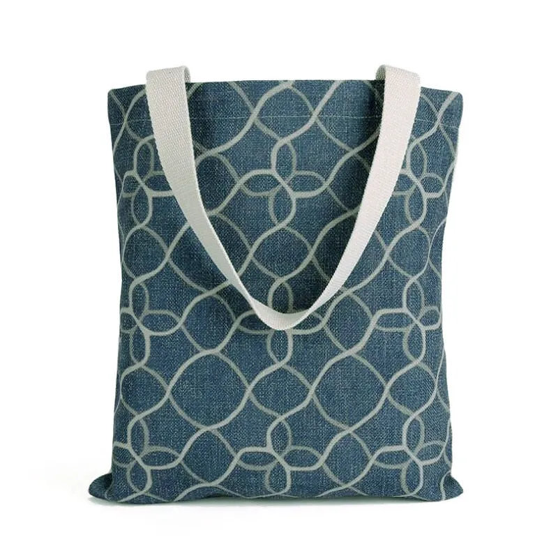 Foldable Shopping Canvas Tote Bag