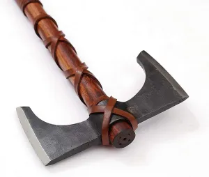 Forged Carbon Steel Iroquois Throwing Axe 12 Inches Total Length Mini Hatchet