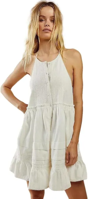 Free People Desert Days Mini White MD (Women's 8-10)