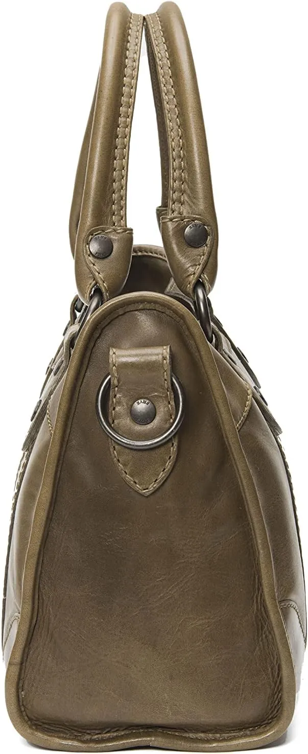 Frye Melissa Zip Satchel Leather Handbag