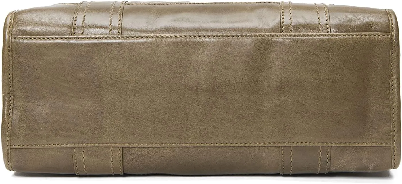 Frye Melissa Zip Satchel Leather Handbag