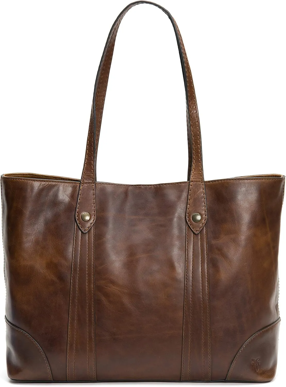 Frye Women's Melissa Shopper Tote Bag, Stylist Large Handbag with Adjustable Strap & Pockets
