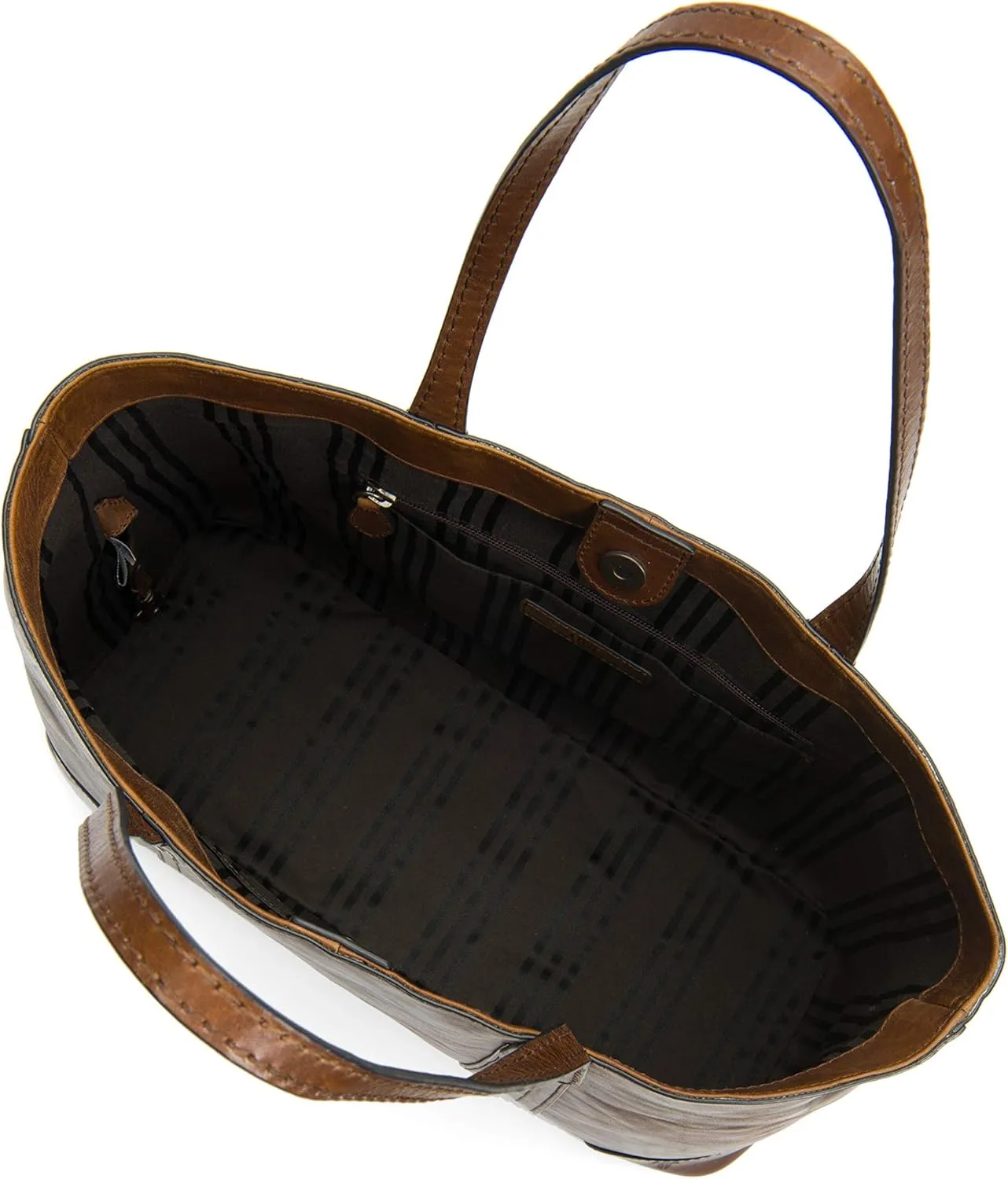 Frye Women's Melissa Shopper Tote Bag, Stylist Large Handbag with Adjustable Strap & Pockets
