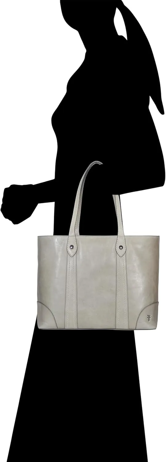 Frye Women's Melissa Shopper Tote Bag, Stylist Large Handbag with Adjustable Strap & Pockets