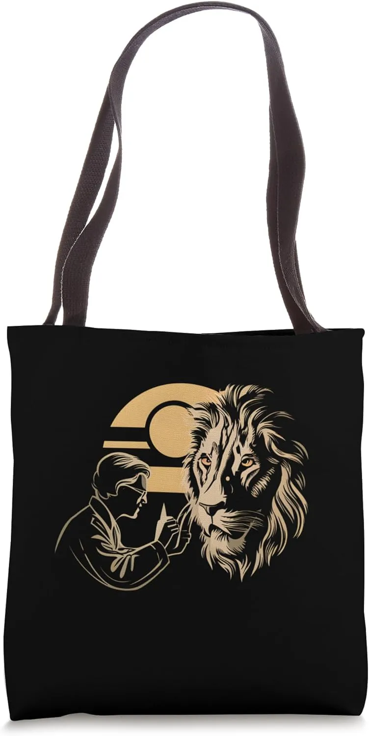 Funny Ethologist Studying Animal Behaviors Ethological Print Tote Bag
