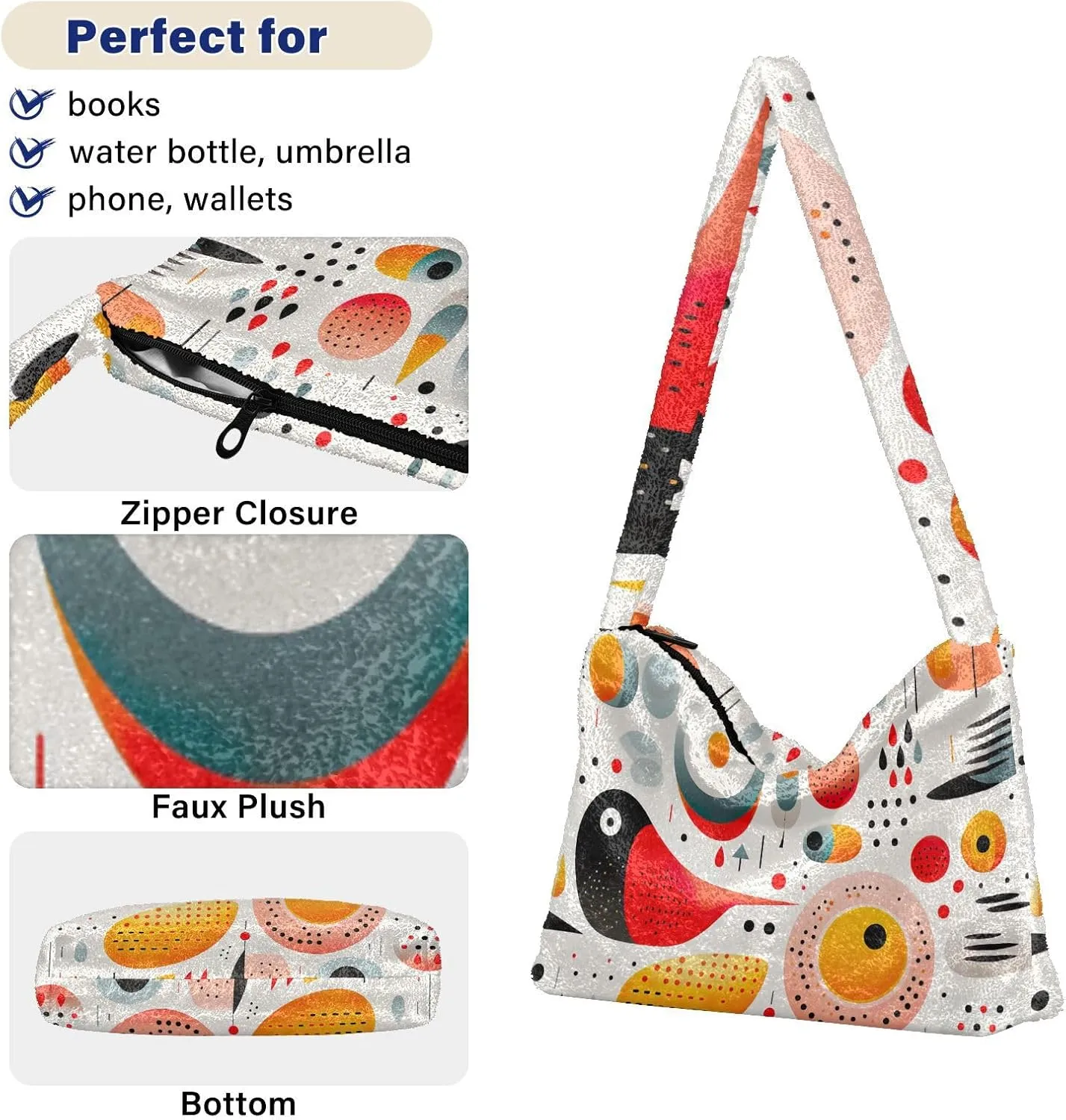 GAIGEO Halloween in the Style of Whimsical Women's Shoulder Bag, Shoulder Bags for Women, Womens Outdoor Bag