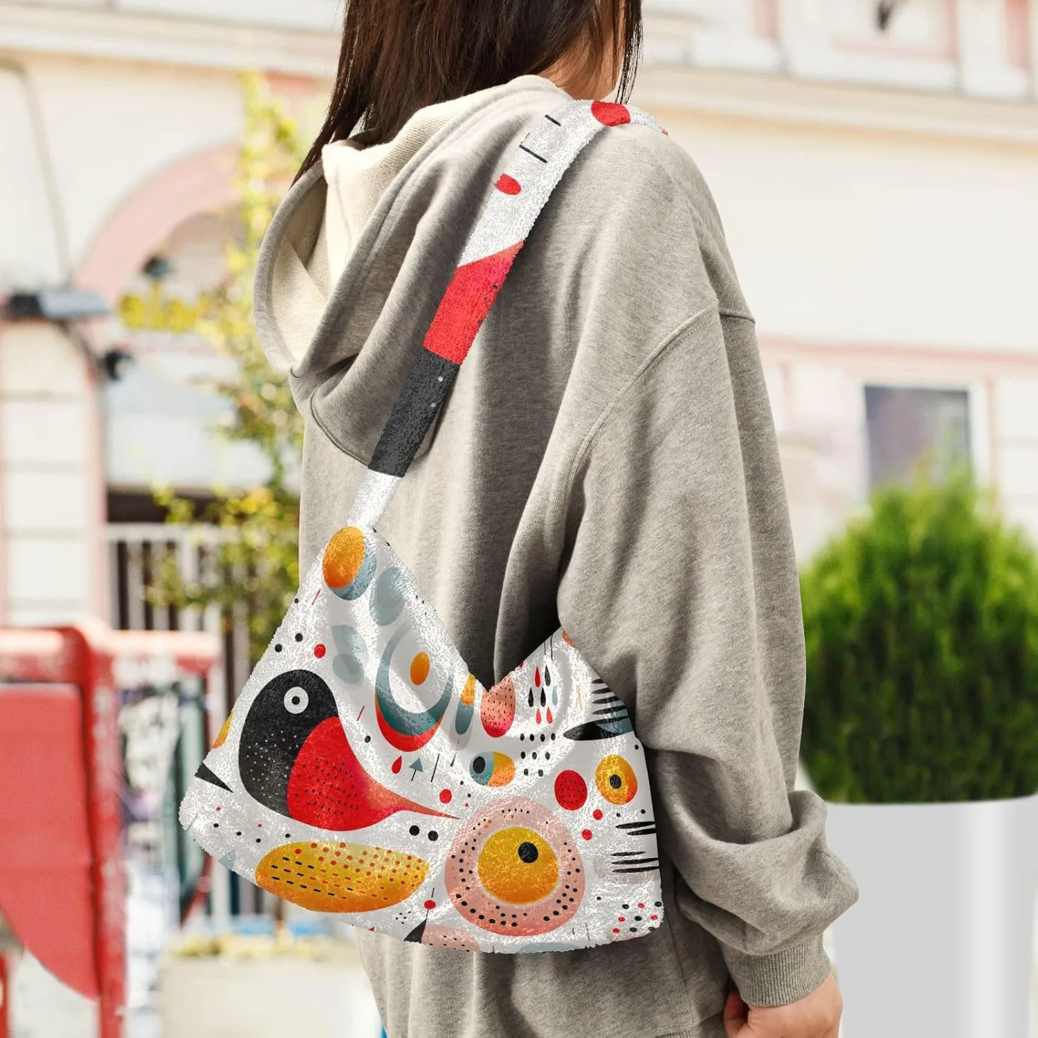 GAIGEO Halloween in the Style of Whimsical Women's Shoulder Bag, Shoulder Bags for Women, Womens Outdoor Bag