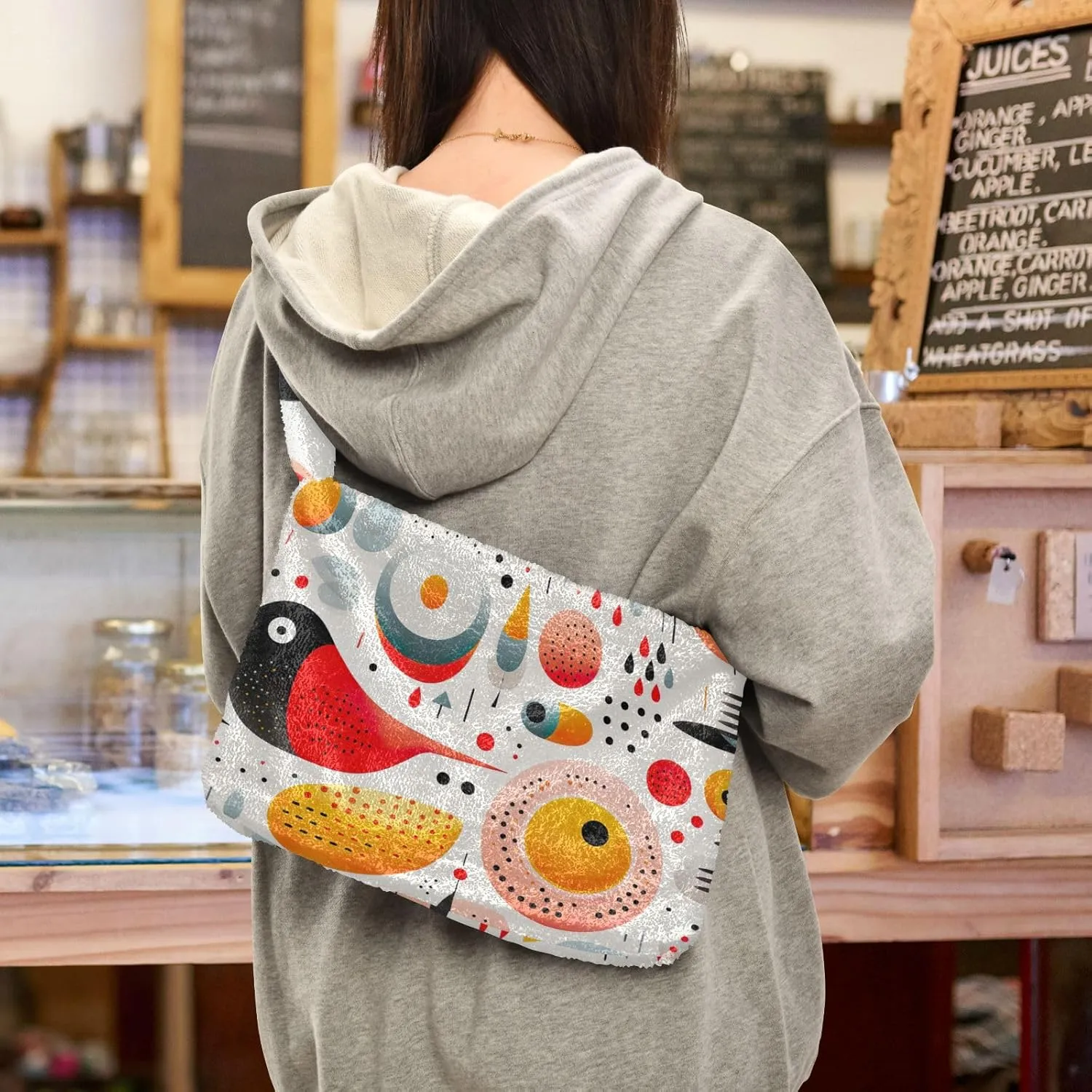 GAIGEO Halloween in the Style of Whimsical Women's Shoulder Bag, Shoulder Bags for Women, Womens Outdoor Bag