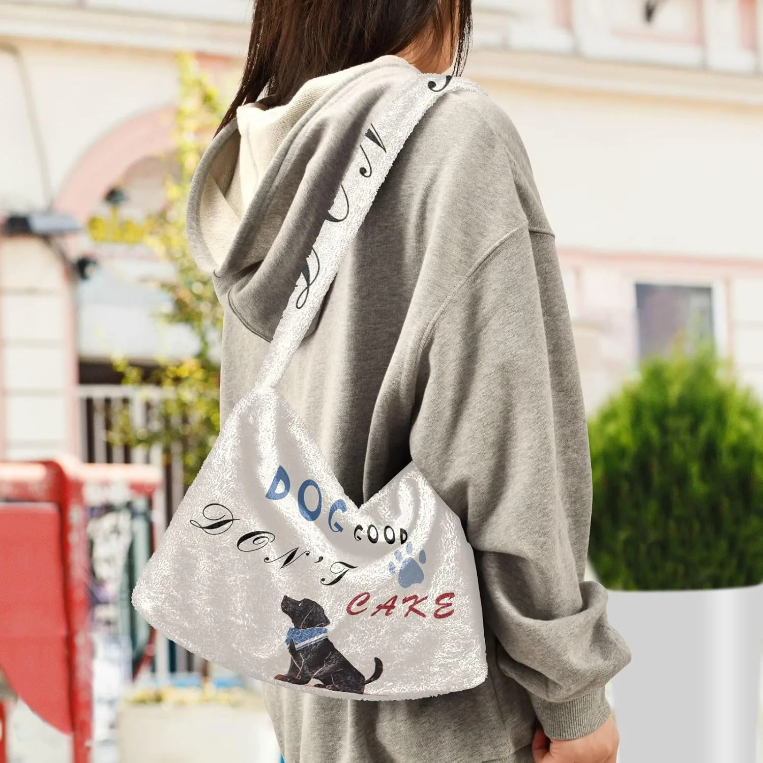 GAIGEO Hello Bear Orange Fruit Flower Bike Women Handbags Shoulder Bag, Lightweight Shoulder Bag, Womens Outdoor Bag