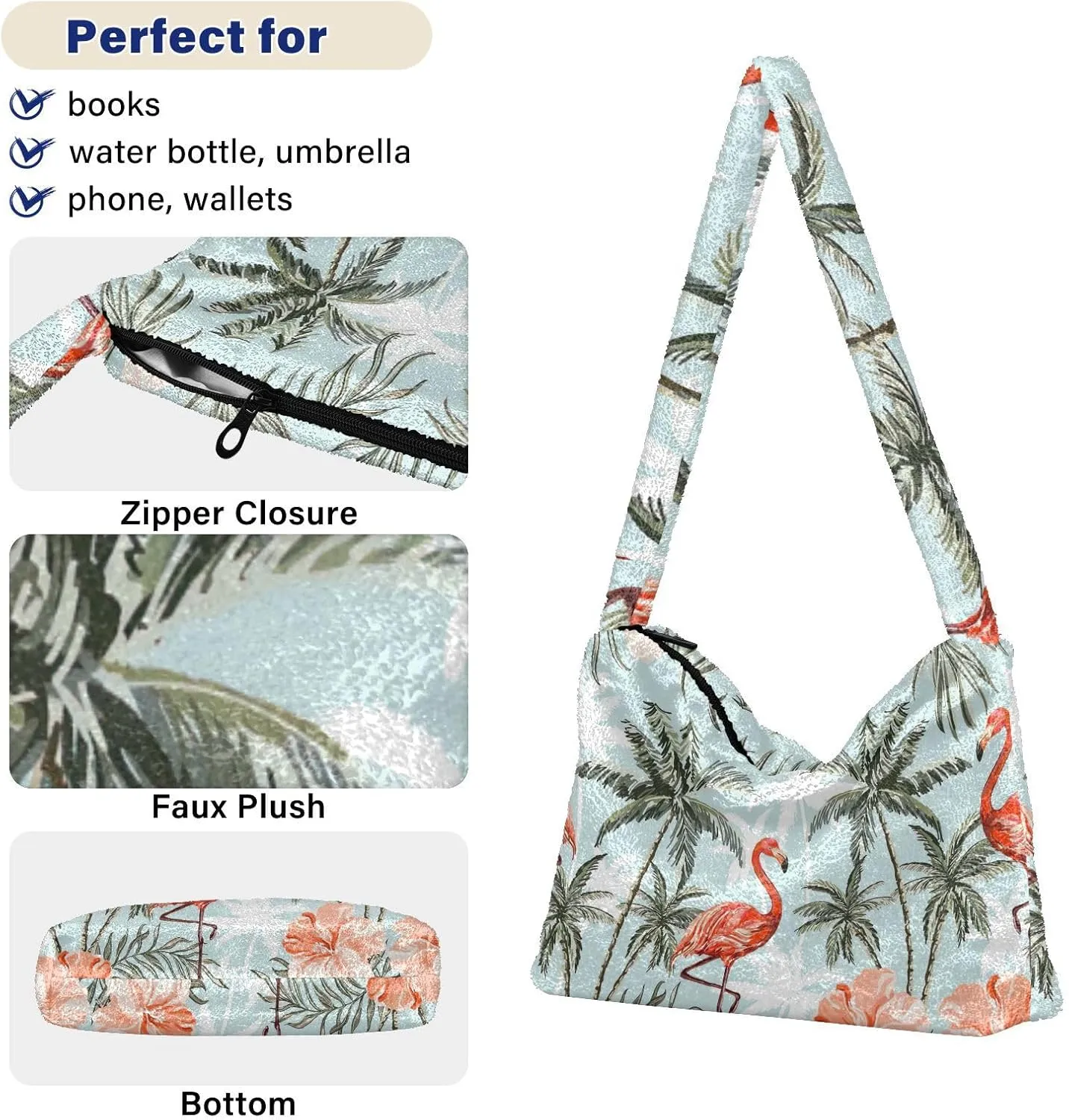 GAIGEO Monkey Women's Shoulder Handbags, Purses for Women Shoulder Bag, Autumn Handbags