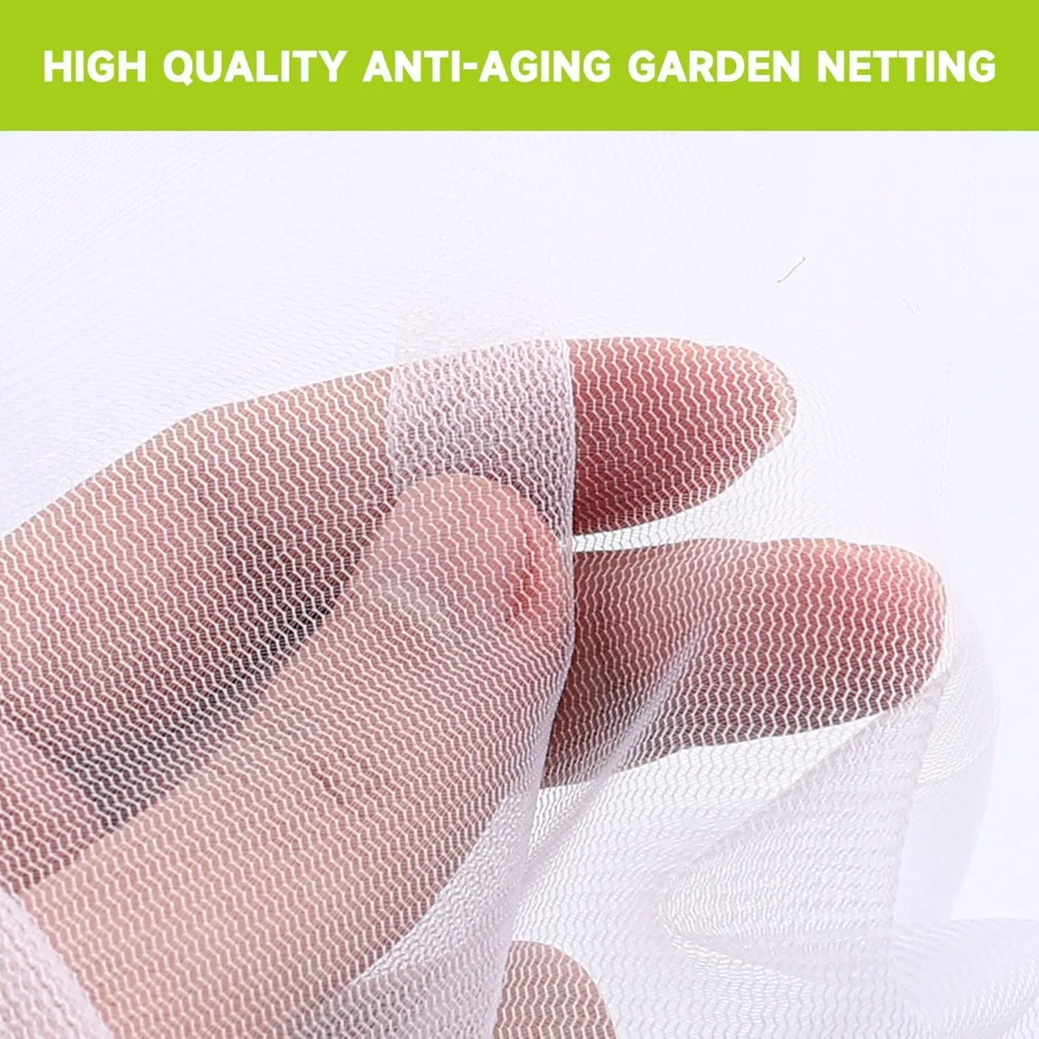 Garden Plant Mesh Netting Blueberry Bushes Protection Netting Covers Bags, Tomato Vegetables Fruit Trees Protective Cover Bags Plant from Insect Bird Eating 4 Pack 2 Size