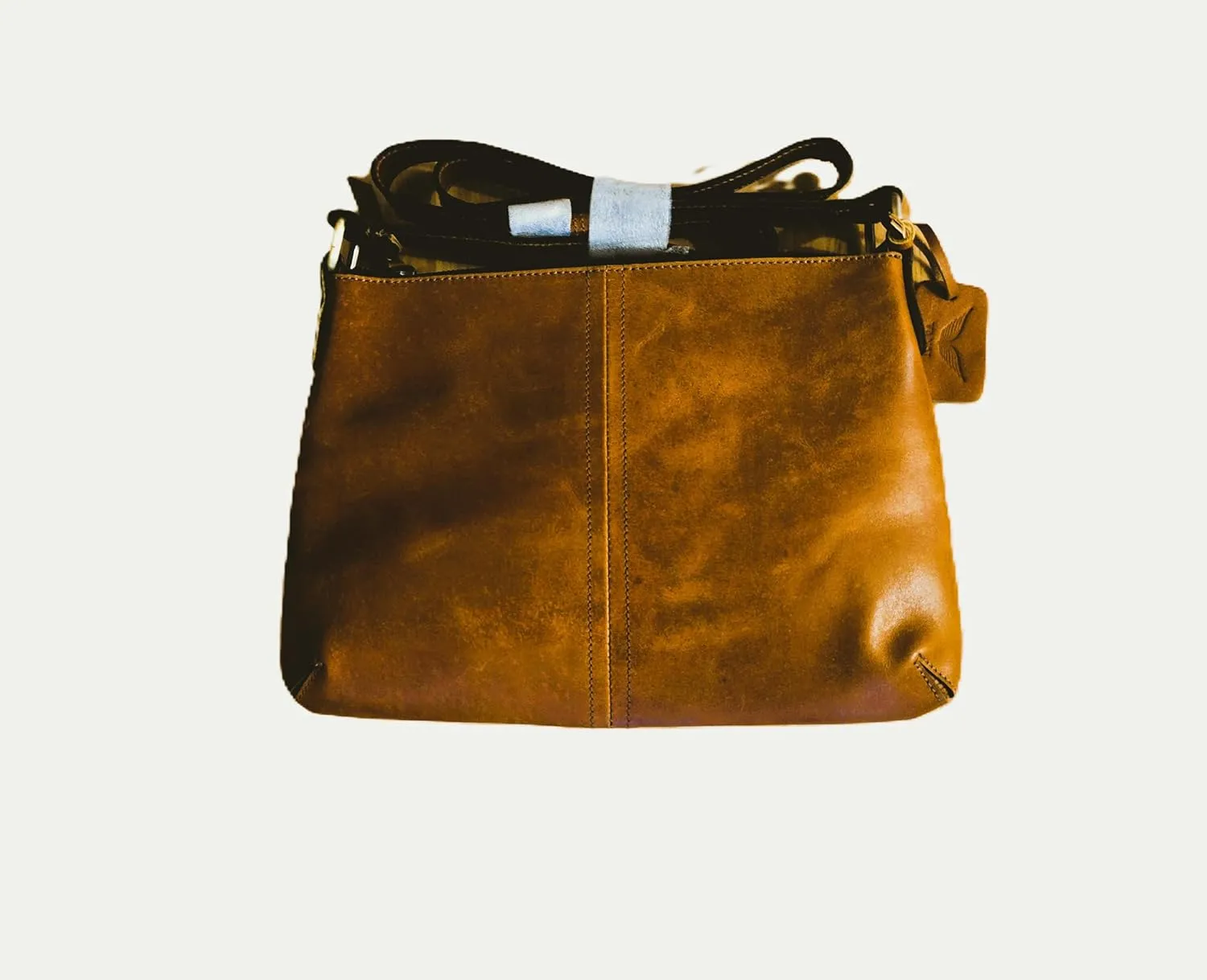 Genuine Hand Crafted Soft Grain Leather Women Crossbody Handbags Purses Sling Crossover Shoulder Bag