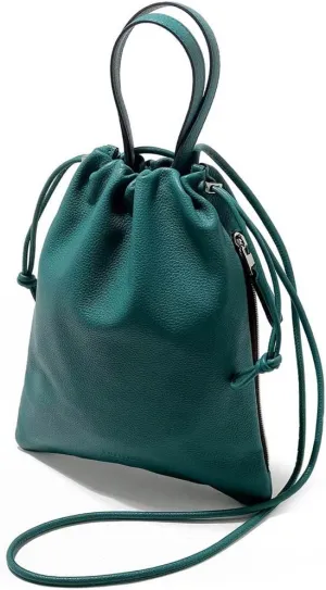 Genuine Leather Drawstring Mini Bag 2WAY Fi, Made In Japan, No, Made In Japan, No.658901