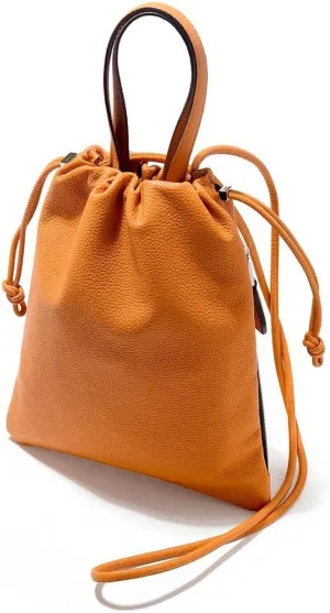 Genuine Leather Drawstring Mini Bag 2WAY Fi, Made In Japan, No, Made In Japan, No.658901