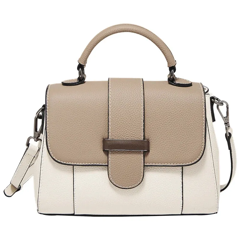 Genuine Middle Handbag Elegant