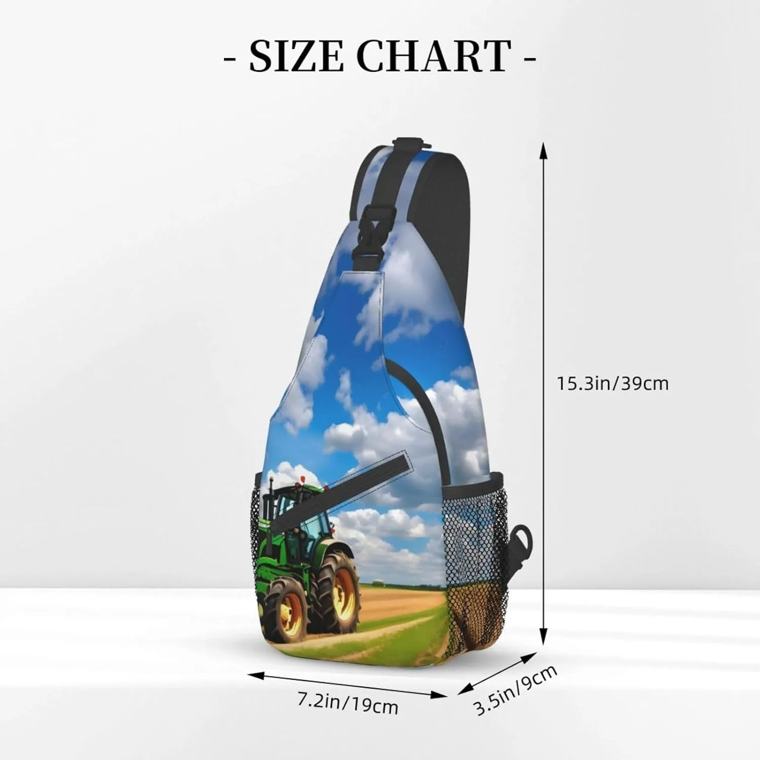 GeRRiT Tropical Summer Hawaiian Flower Palm Leaves Print Backpack Sling Bag For Women Men, Chest Bag Daypack Crossbody