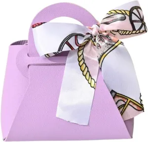 Gift Bags 10pcs Distribute Leather Pink Gift Bags Wedding Favour Bag Fit for Guest Handbag with Ribbon Candy Packaging Box Party Decor ﻿(11,10PCS_15X14X6CM)