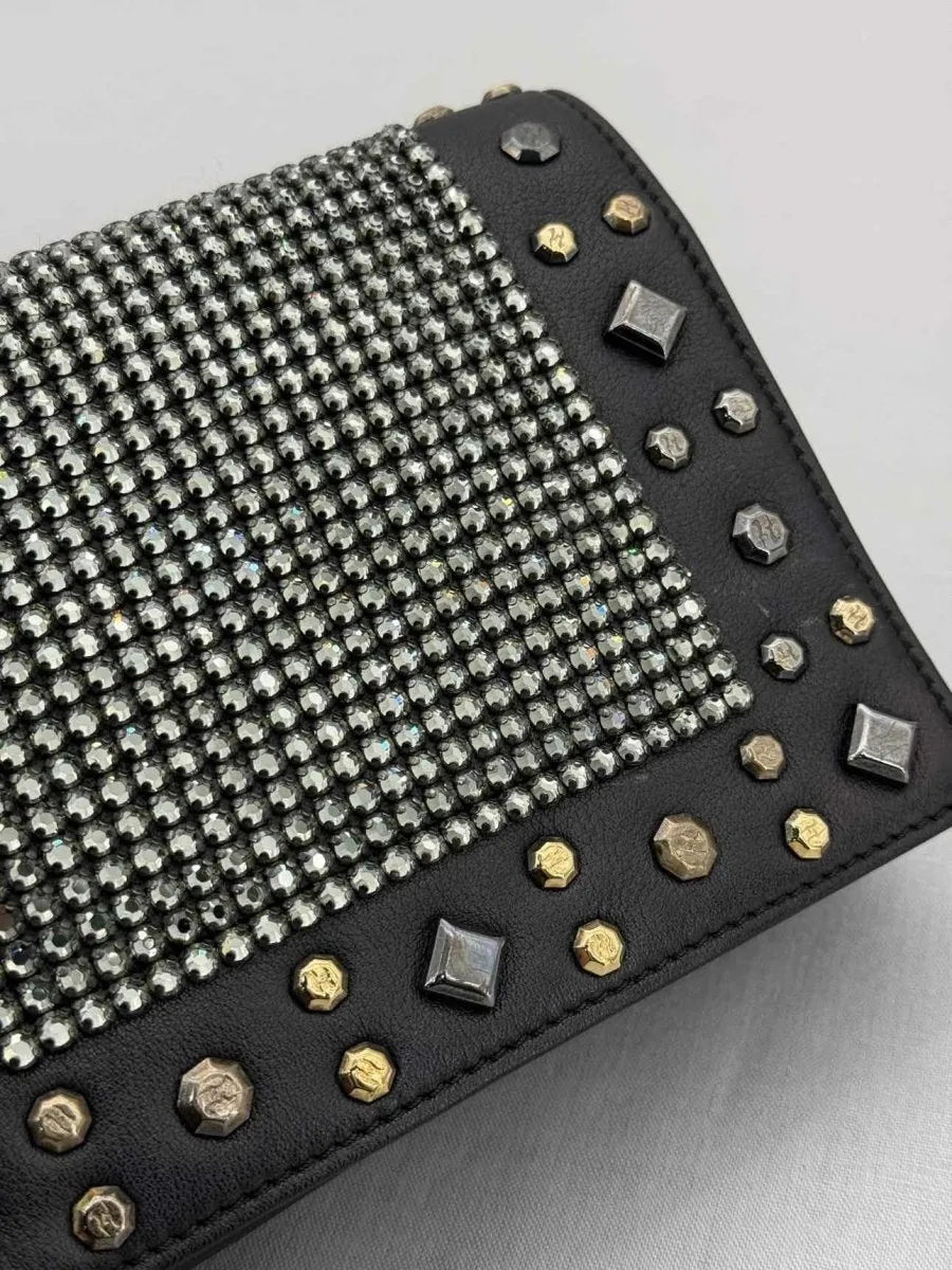 GINA Black Clutch