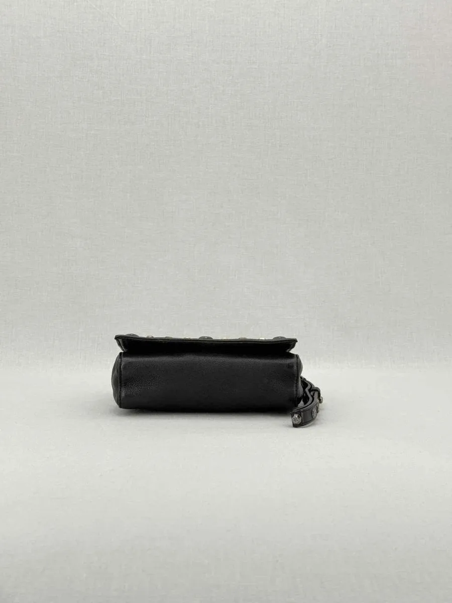 GINA Black Clutch