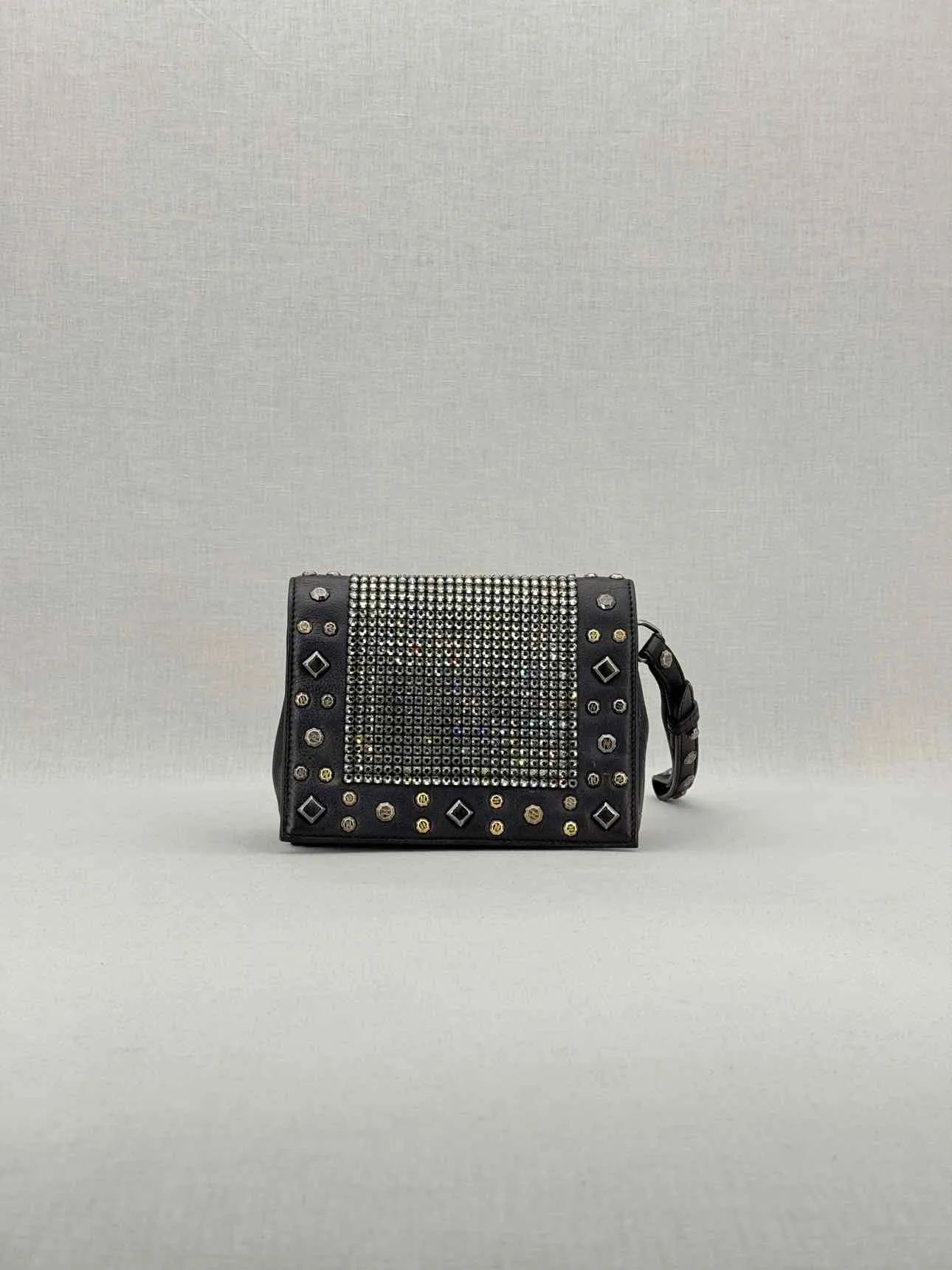 GINA Black Clutch