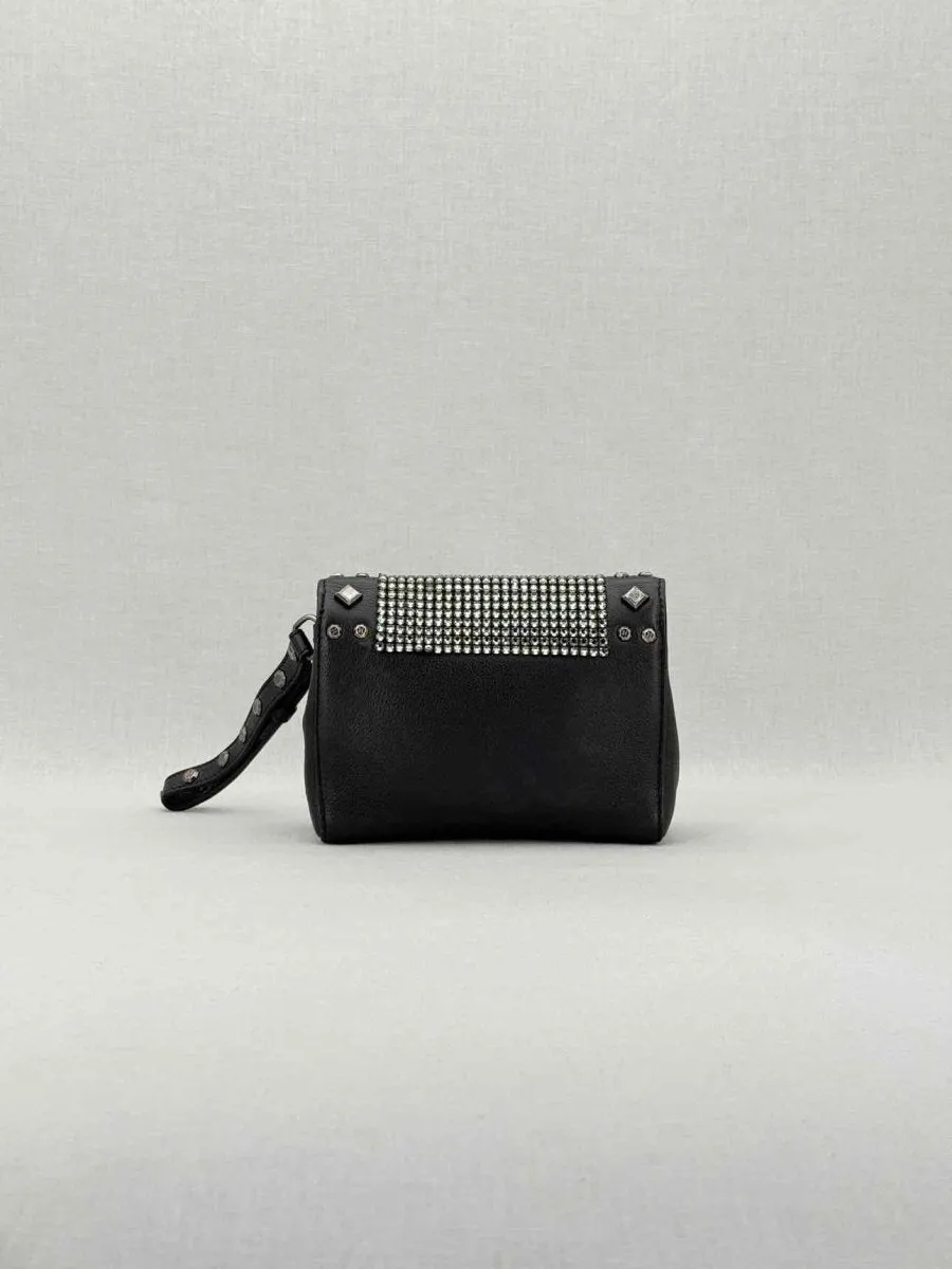 GINA Black Clutch
