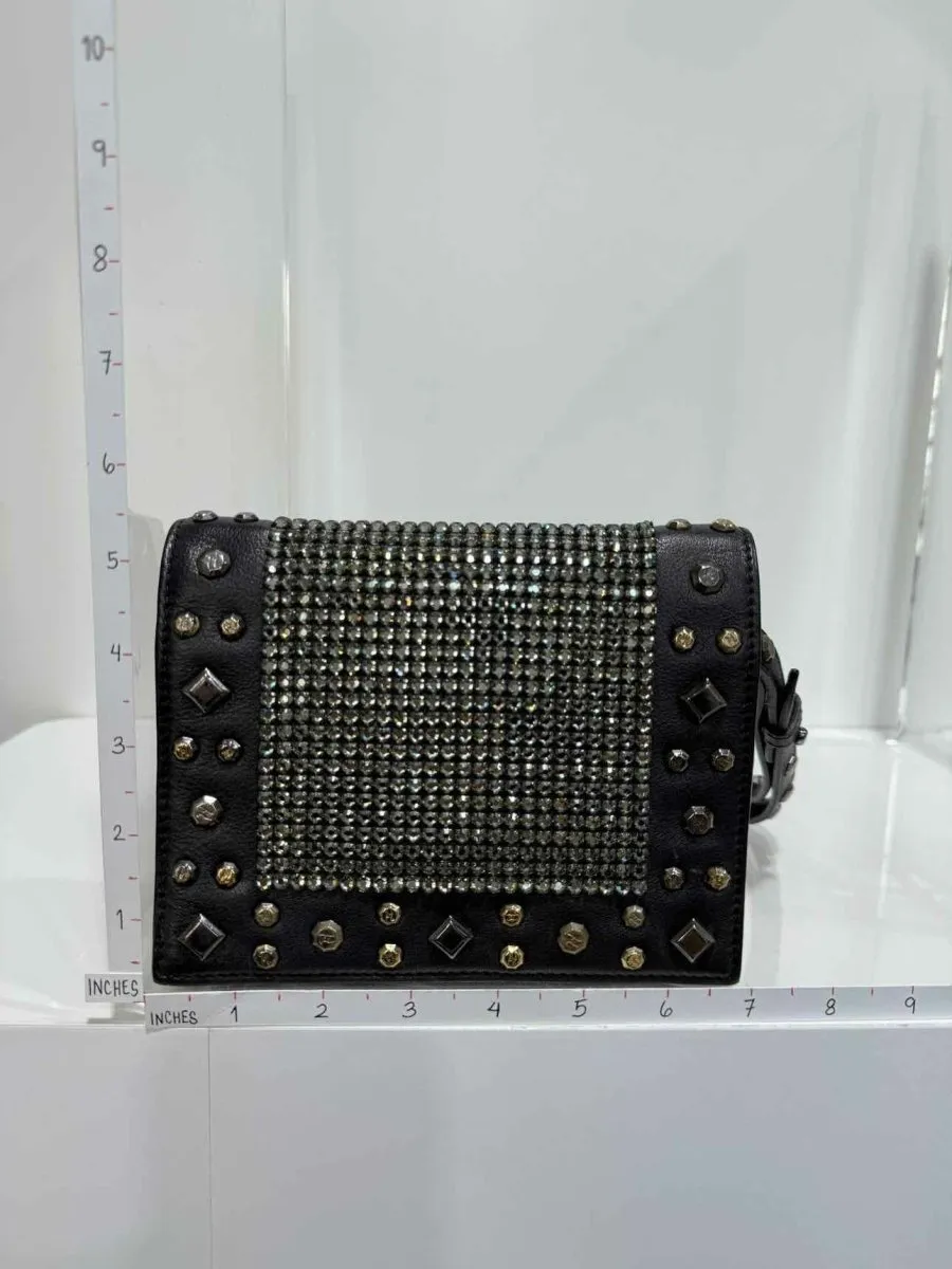 GINA Black Clutch