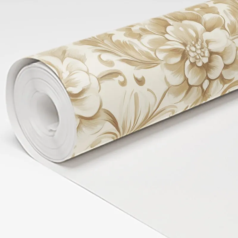 Golden Brocade Wallpaper