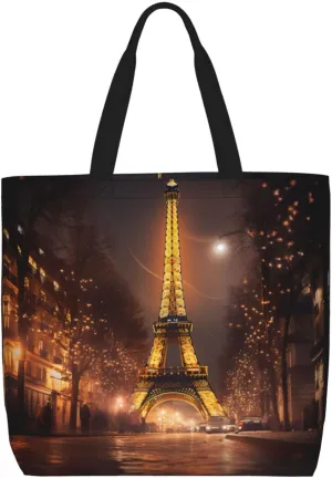 Golden Pineapple Print Tote Bag Shoulde Bag Handbag Grocery Bags Reusable For Office Shopping Travel Casual Work Holiday