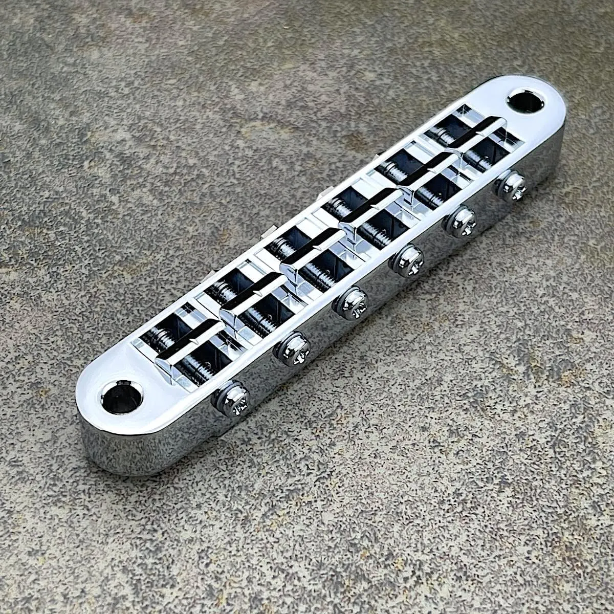 Gotoh Tune-o-matic (Standard Post) Chrome, GE103B