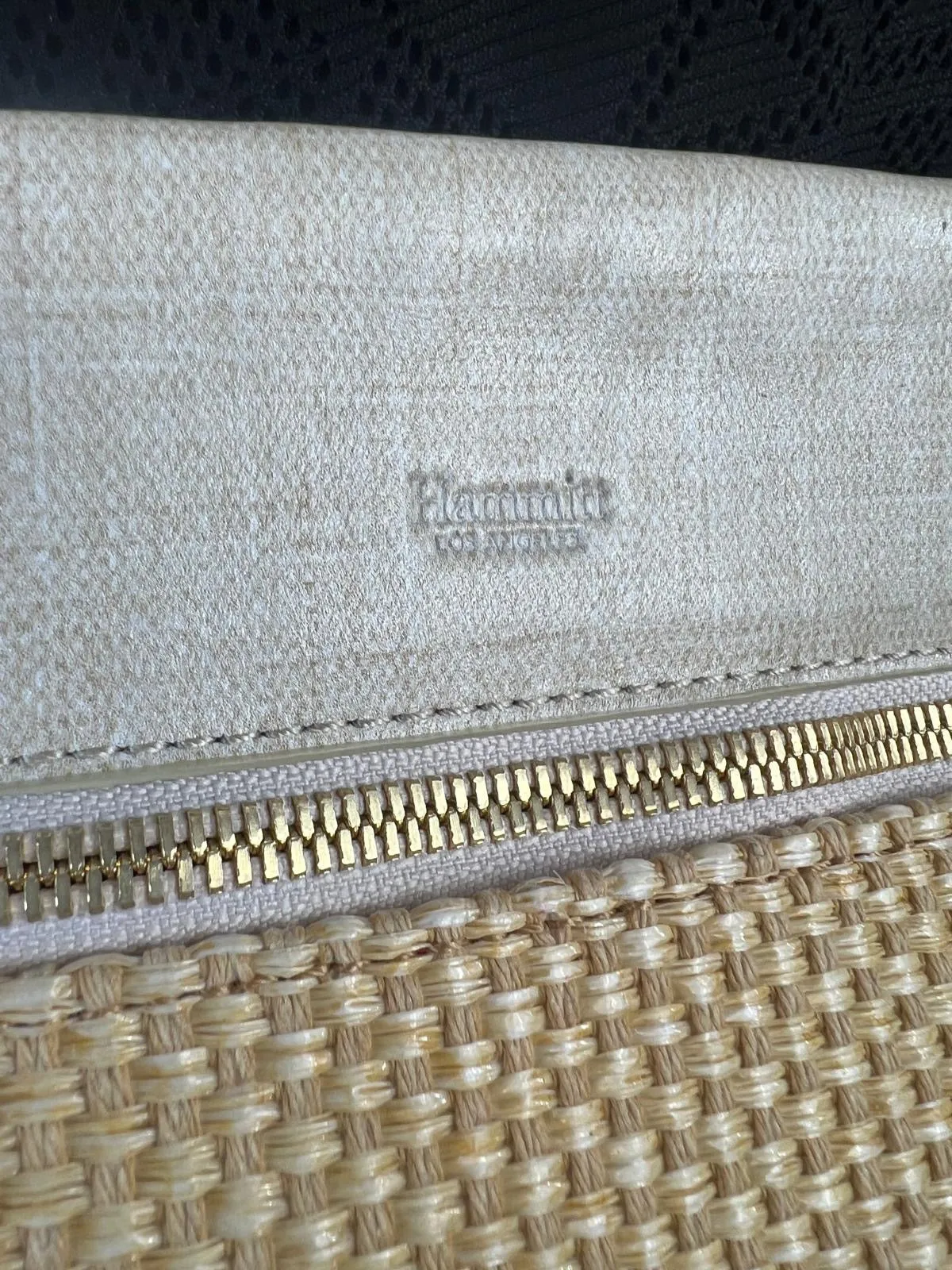 HAMMITT TONY MEDIUM RICOTTA RAFFIA CROSSBODY BAG