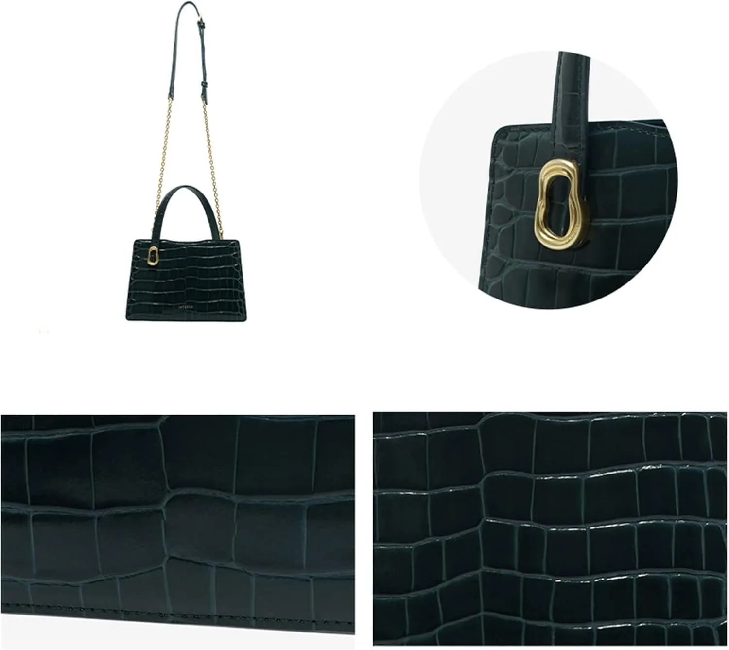 Handbags for women Autumn and Winter Chain Shoulder Crossbody Square Bag Luxury Pattern Women; Handbag