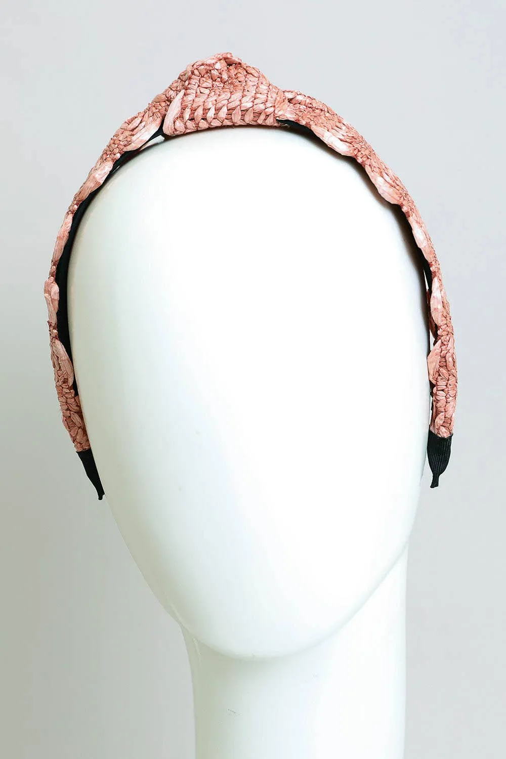 Headband | Raffia Ruffle  | Blush