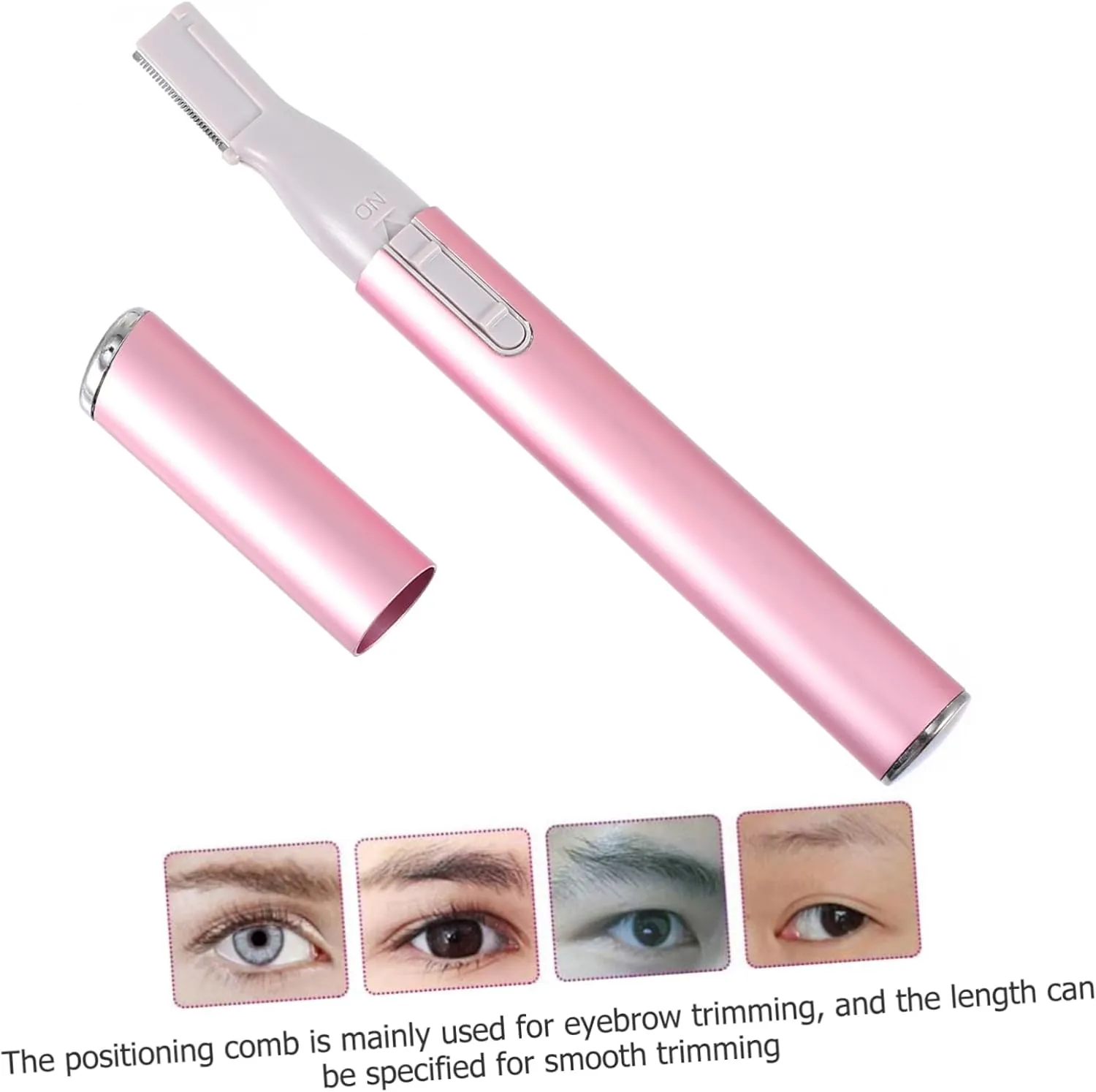 Hemoton 3pcs Efficient Electric Eyebrow Trimmer Razor Portable Body Shaver for Women to Use for Face Chin Neck Cheek Armpit
