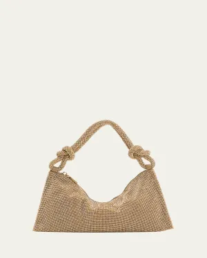 Hera Nano Knotted Embellished Shoulder Bag