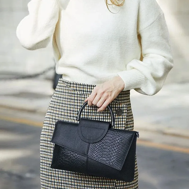 High Quality Soft PU Leather Handbag  Luxury Purses
