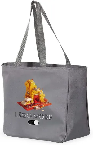 If You Can Dream It You Can Build It Tote Bag with Pocket - Print Shopping Bag - Car Tote Bag