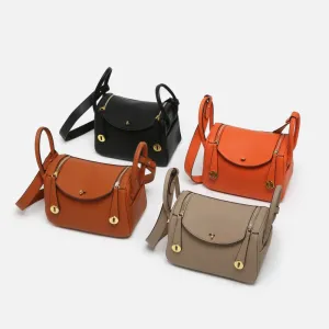 Inspired Lindi Bag Vegan Leather Golden Hardware