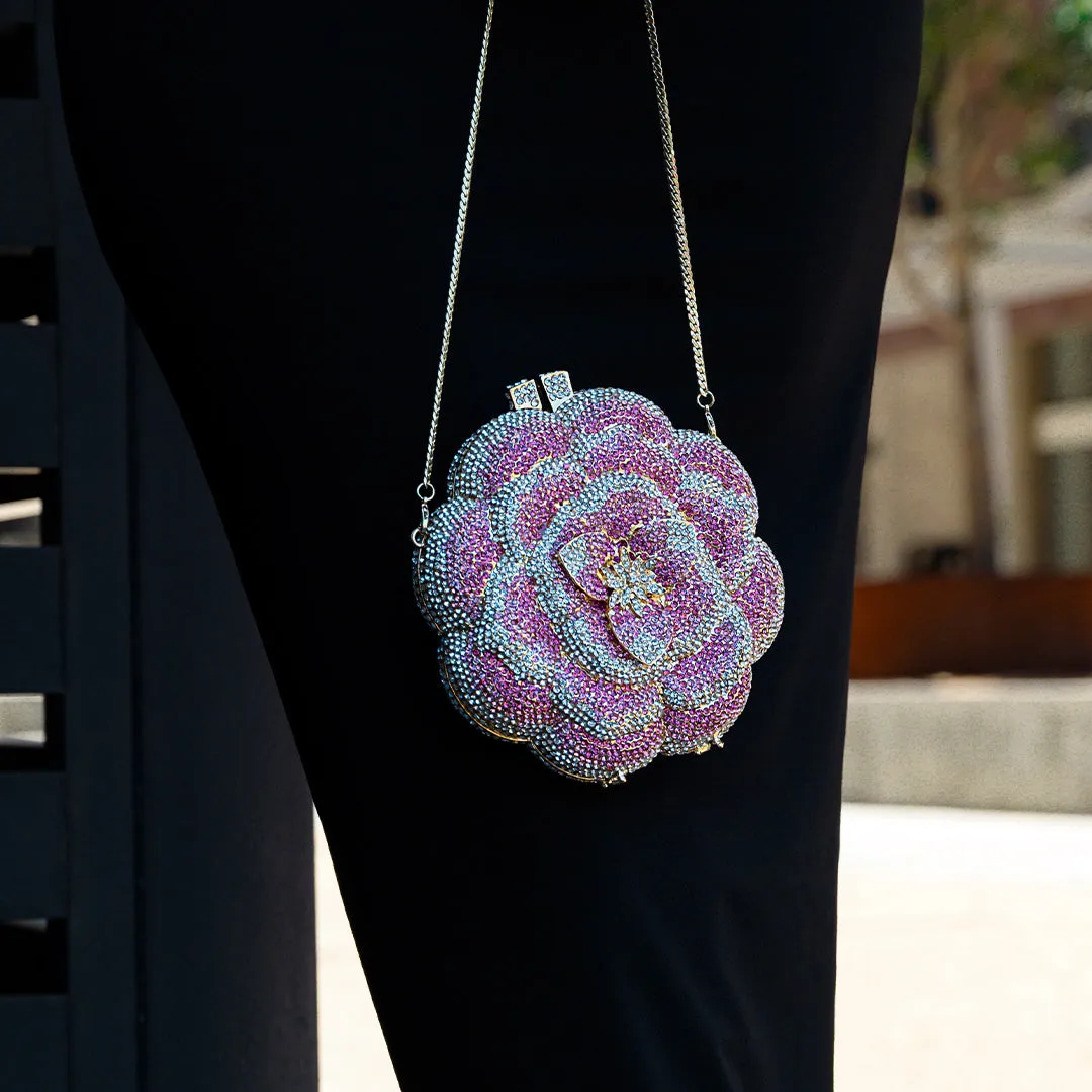 Jeline Floral Clutch Bag