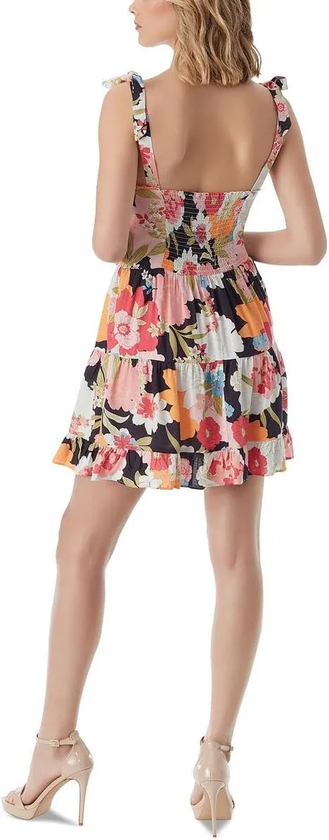 Jessica Simpson Womens Nyla Floral Mini Sundress