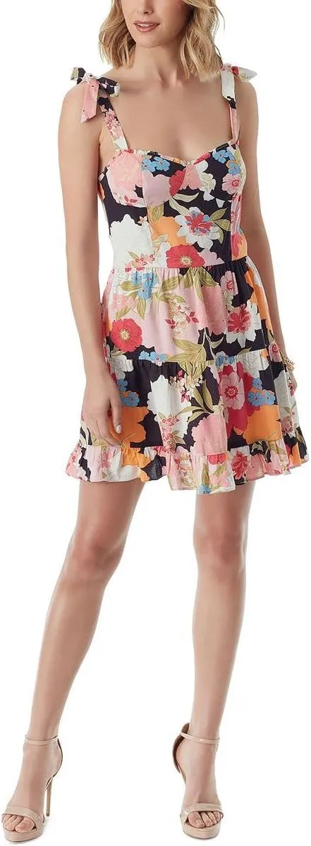 Jessica Simpson Womens Nyla Floral Mini Sundress