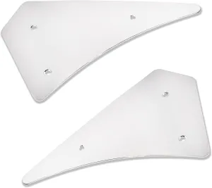 JMCHstore Chrome Side Frame panel plates for Monster Mega Moto MM80 MMB80 80cc MMB105 105cc, for Oryxearth Mini Bike Cushion Replacement parts