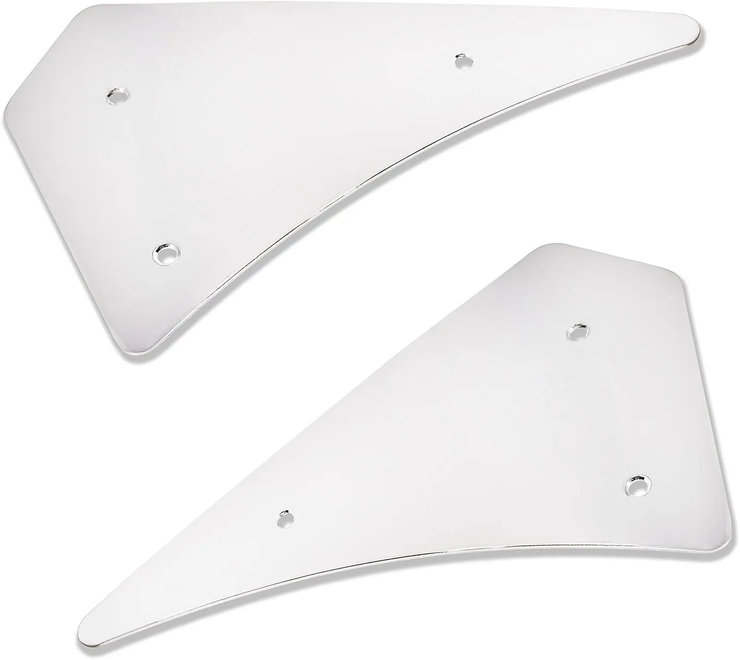 JMCHstore Chrome Side Frame panel plates for Monster Mega Moto MM80 MMB80 80cc MMB105 105cc, for Oryxearth Mini Bike Cushion Replacement parts